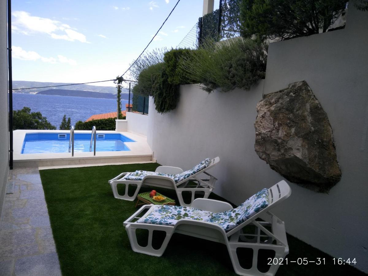 Private Pool And Sea View Apartment Omiš Exterior foto